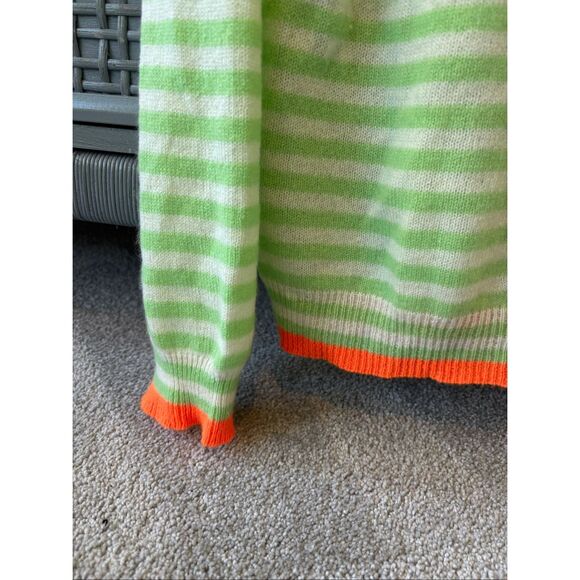 Jumper 1234 Cashmere Crew Neck Apple stripe, $235 Sz 8 C234 - Picture 4 of 8
